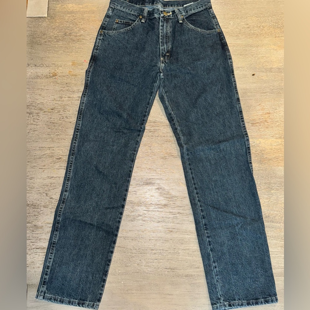 Men’s Wrangler Blue Denim Jeans, 2 pair *bundle* - Picture 2 of 9